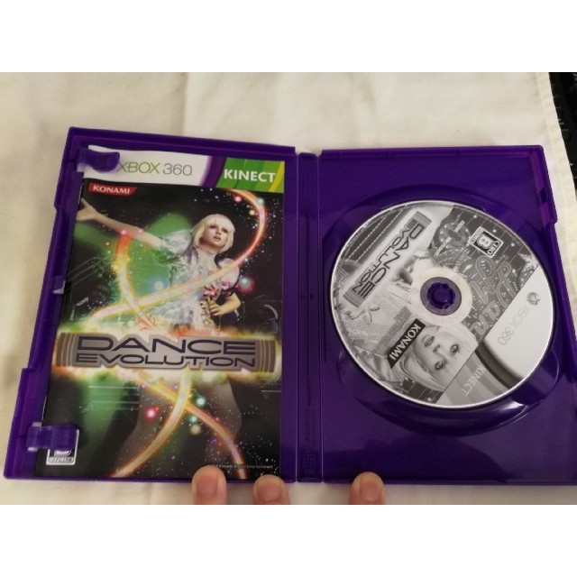 Xbox360(エックスボックス360)のDanceEvolution（ダンスエボリューション） XB360 エンタメ/ホビーのゲームソフト/ゲーム機本体(家庭用ゲームソフト)の商品写真