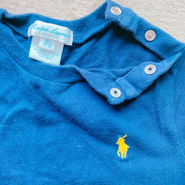 Ralph Lauren(ラルフローレン)の正規品(size80)ラルフTシャツ キッズ/ベビー/マタニティのベビー服(~85cm)(Ｔシャツ)の商品写真