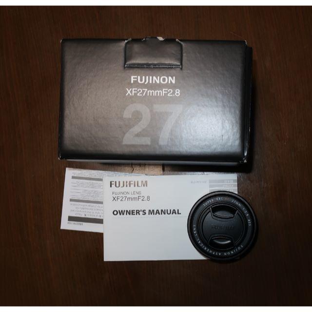 富士フィルム Fujifilm 単焦点レンズ XF27mmF2.8 ジャンク