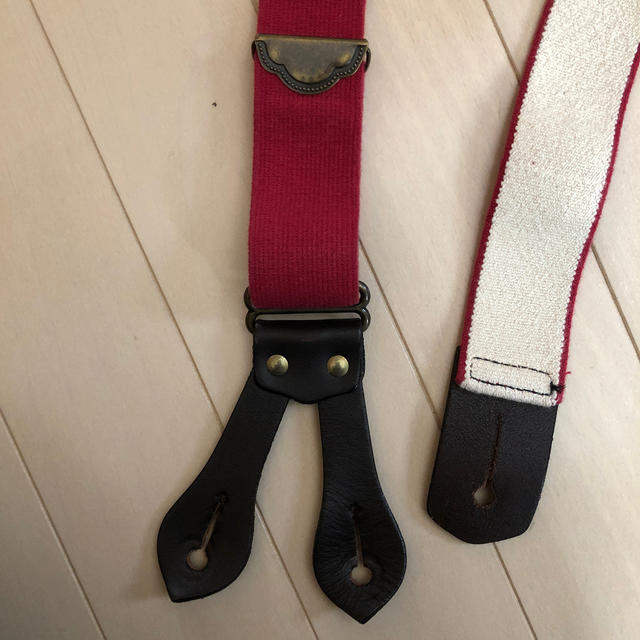 FILSON(フィルソン)のFILSON ボタンタブサスペンダーLong Red メンズのファッション小物(サスペンダー)の商品写真