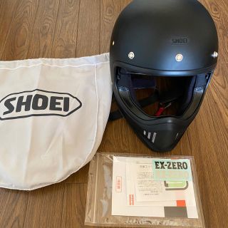 SHOEI EX-ZERO マットブラック Lサイズ 新品同様の通販 by ぼん's shop