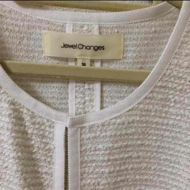Jewel Changes(ジュエルチェンジズ)のジュエルチェンジズ　サマージャケット レディースのジャケット/アウター(ノーカラージャケット)の商品写真