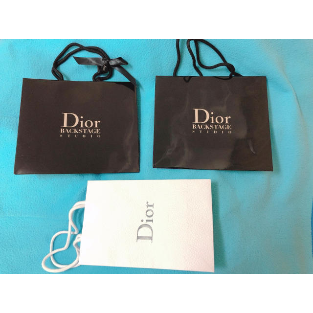 Dior(ディオール)の【Dior】ショップ袋3点 レディースのバッグ(ショップ袋)の商品写真