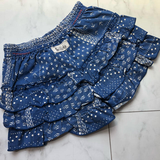 CHICKA CHICKA BOOM BOOM(チッカチッカブーンブーン)の子供服　サイズ110 キュロット キッズ/ベビー/マタニティのキッズ服女の子用(90cm~)(スカート)の商品写真