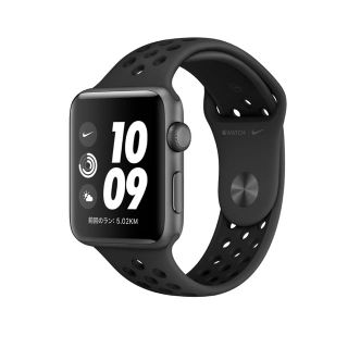 アップルウォッチ(Apple Watch)のApple Watch Nike+ Series 3 GPSモデル(腕時計(デジタル))
