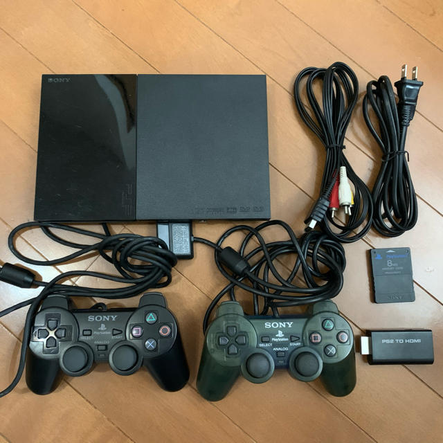 PS2 SCPH 90000 薄型最終型 PS2本体セット