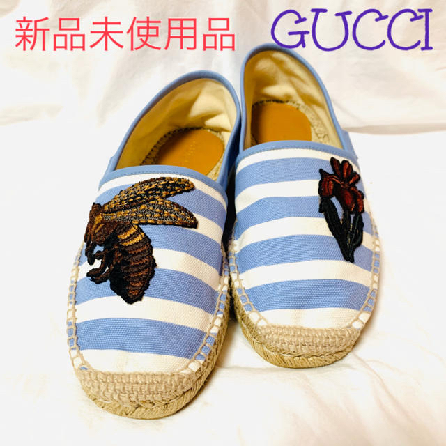 Gucci(グッチ)のGUCCI★エスパドリーユ★新品未使用品 レディースの靴/シューズ(スリッポン/モカシン)の商品写真