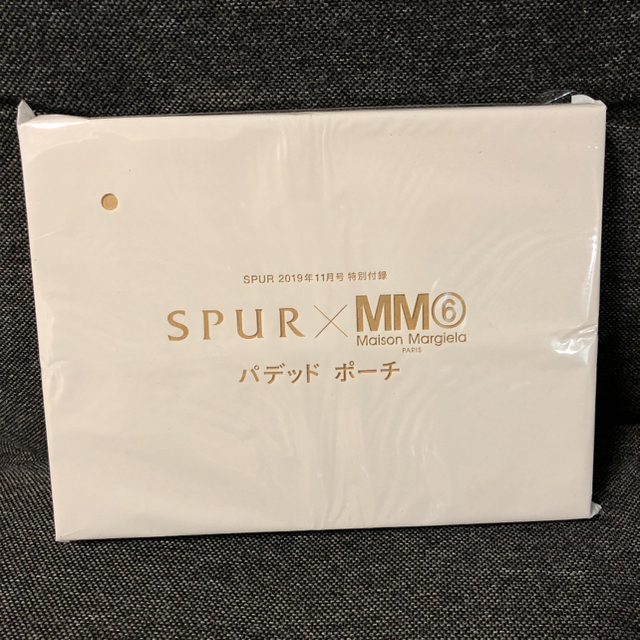 MM6(エムエムシックス)のMM⑥ SPUR 付録 Maison Margiela パデッドポーチ レディースのファッション小物(ポーチ)の商品写真