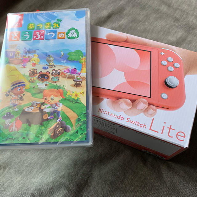 SWITCH LITE コーラル あつまれ どうぶつの森セット