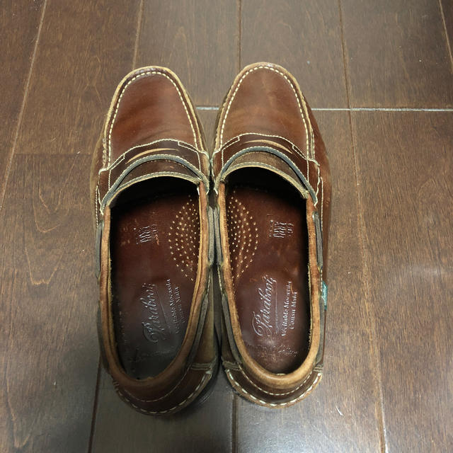 Paraboot(パラブーツ)のパラブーツ ParaBoot  7 茶 メンズの靴/シューズ(スリッポン/モカシン)の商品写真