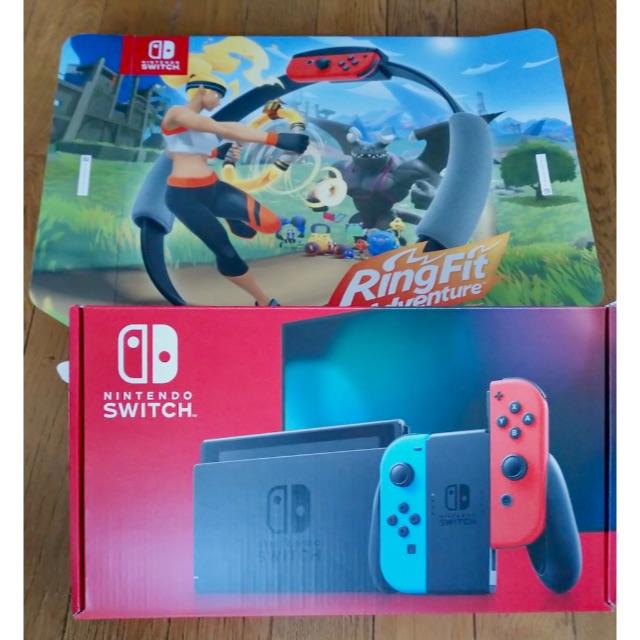 超話題新作 Nintendo 任天堂スイッチ(新モデル) リングフィット