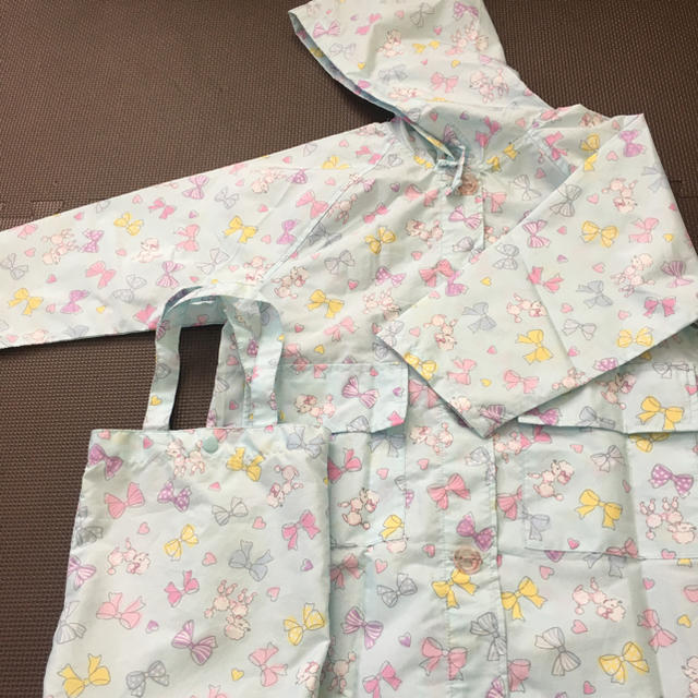 motherways(マザウェイズ)のレインコート　カッパ　女の子　120 キッズ/ベビー/マタニティのこども用ファッション小物(レインコート)の商品写真