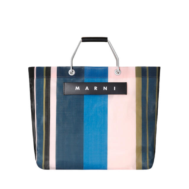 MARNI FLOWER Cafe ストライプバッグ 【再入荷】 e-gaio.com.br