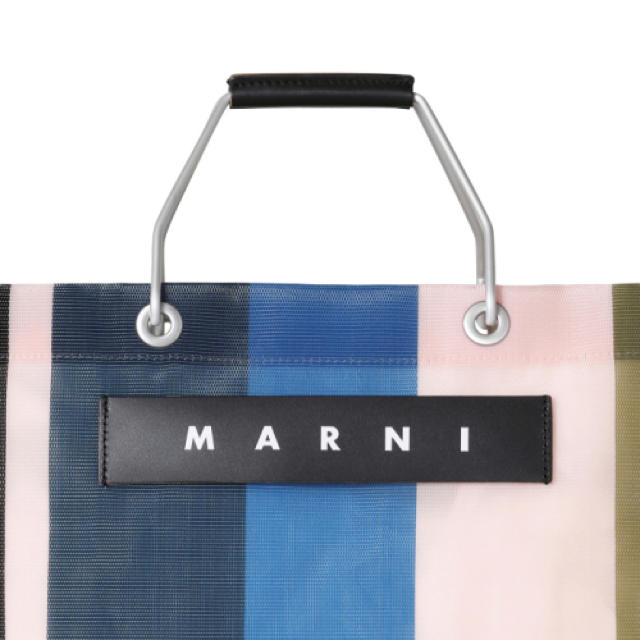 MARNI FLOWER Cafe ストライプバッグ