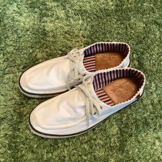 ヴァンズ(VANS)のVANS SURF SIDERS サーフ デッキシューズ  26㎝(デッキシューズ)