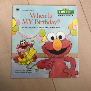 セサミストリート(SESAME STREET)の英語絵本　洋書　セサミストリート　エルモ(絵本/児童書)