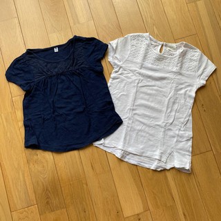ザラキッズ(ZARA KIDS)の女の子Tシャツ　110㎝　2枚セット(Tシャツ/カットソー)