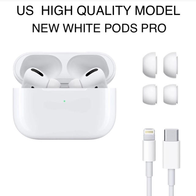 最新型 定価¥12000 USAMODEL White Pods pro PSE