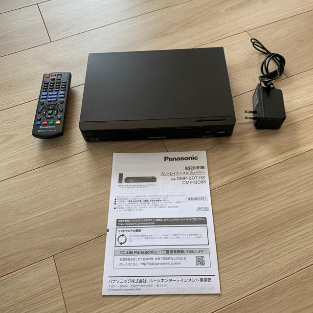 Panasonic ブルーレイディスクプレイヤー DMP-BDT180