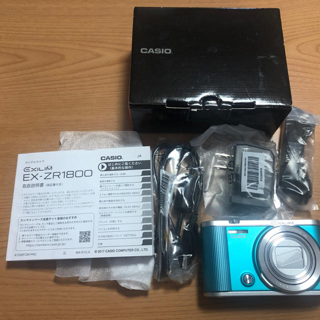 CASIO EX-ZR1800 BE  デジタルカメラ