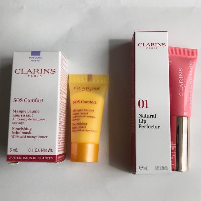 CLARINS(クラランス)のClarins ミニサイズ トライアル セット コスメ/美容のキット/セット(サンプル/トライアルキット)の商品写真