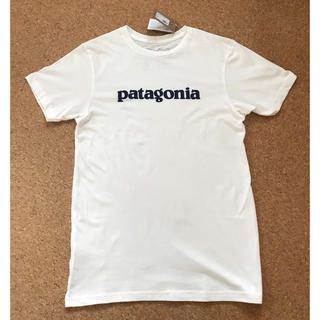 パタゴニア(patagonia)のパタゴニア　Patagônia メンズ・テキスト・ロゴ・オーガニック・TシャツS(Tシャツ/カットソー(半袖/袖なし))