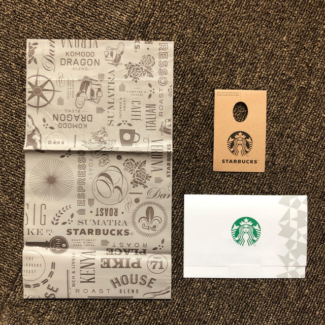 Starbucks Coffee(スターバックスコーヒー)のスタバカード ラッピング Starbucks Card インテリア/住まい/日用品のオフィス用品(ラッピング/包装)の商品写真