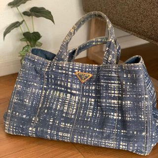 プラダ(PRADA)のPRADA プラダ カナパ キャンバス トートバッグ(トートバッグ)