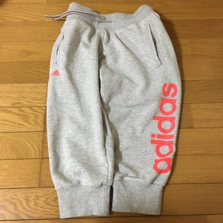 アディダス(adidas)のアディダス　スエットＬサイズ(クロップドパンツ)