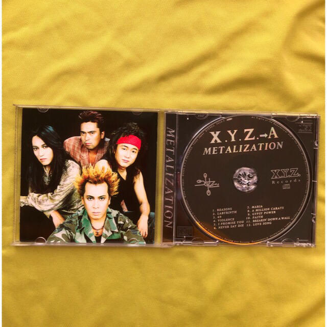 METALIZATION / X.Y.Z.→A エンタメ/ホビーのCD(ポップス/ロック(邦楽))の商品写真