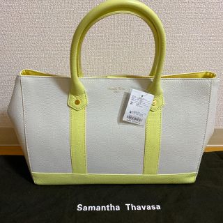 サマンサタバサ(Samantha Thavasa)の定価29000円 サマンサタバサ トートバッグ イエロー(トートバッグ)