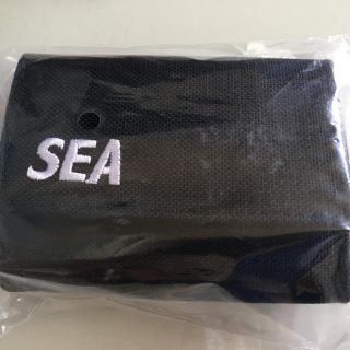 シー(SEA)のウィンダンシー   財布  wind and sea 黒　新品未使用(折り財布)