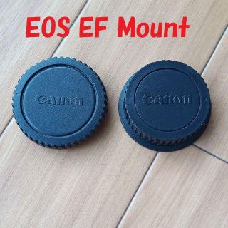 キヤノン(Canon)のCanon EOS　EFマウント用リヤレンズ＆ボディキャップ(デジタル一眼)