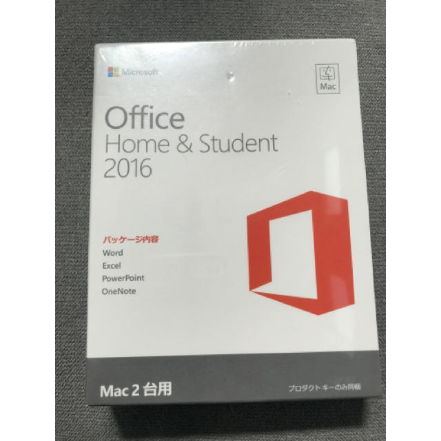Office Home and Student 2016 for Mac PC周辺機器