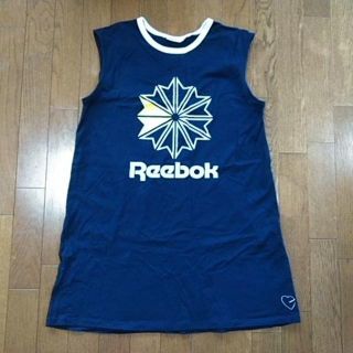 カスタネ(Kastane)のReebokコラボ 紺色袖なしワンピース(その他)