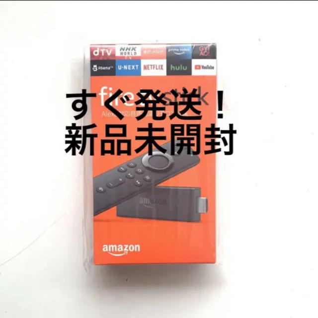 新品 アマゾンFire TV Stick - Alexa対応音声認識リモコン付属 スマホ/家電/カメラのテレビ/映像機器(テレビ)の商品写真