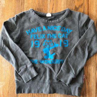 ジャンクストアー(JUNK STORE)のオフィシャルチーム　トレーナー　グレー　130(Tシャツ/カットソー)