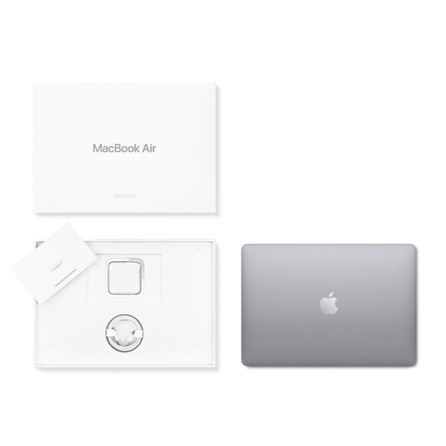 Mac (Apple)(マック)のMacBook Air 2018 新品　スペースグレイ スマホ/家電/カメラのPC/タブレット(ノートPC)の商品写真