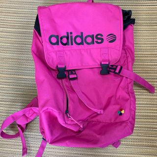 アディダス(adidas)のももクロadidasリュックピンク(アイドルグッズ)