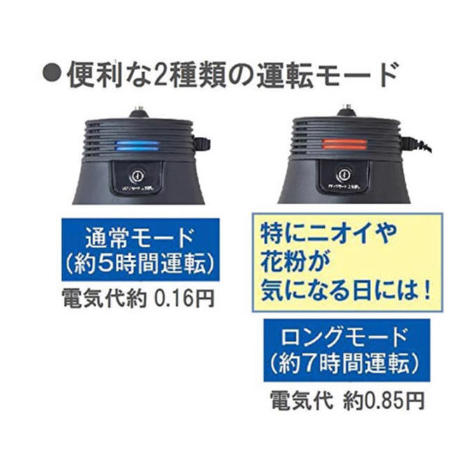 Panasonic(パナソニック)のPanasonic 脱臭ハンガー　(ブラック) インテリア/住まい/日用品の収納家具(押し入れ収納/ハンガー)の商品写真