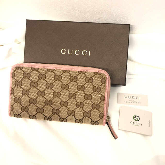 最終SALE Gucci グッチ 財布 長財布 ピンク | www.takalamtech.com