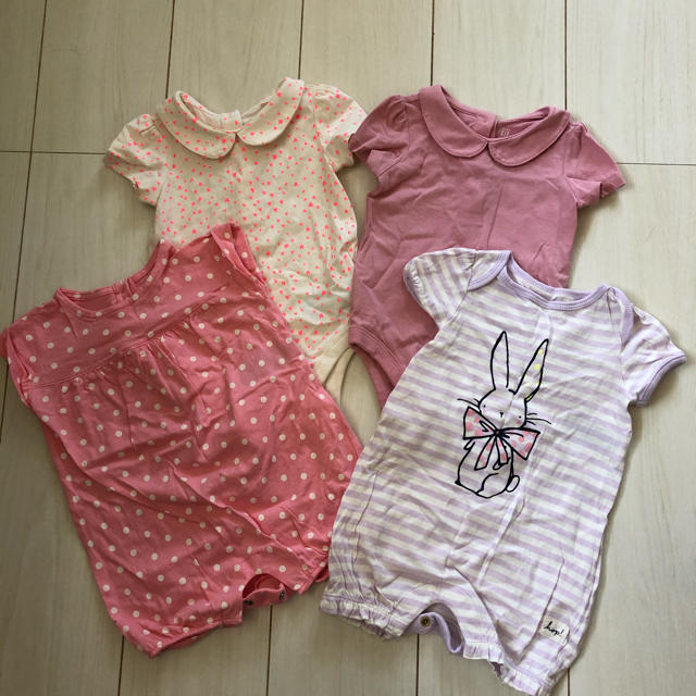 babyGAP(ベビーギャップ)のbabygap☆夏用女の子向け☆6〜12M キッズ/ベビー/マタニティのベビー服(~85cm)(カバーオール)の商品写真