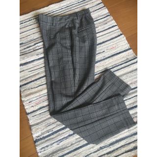 プラステ(PLST)のゆめ様専用　極美品　PLSTグレンチェックパンツ(クロップドパンツ)