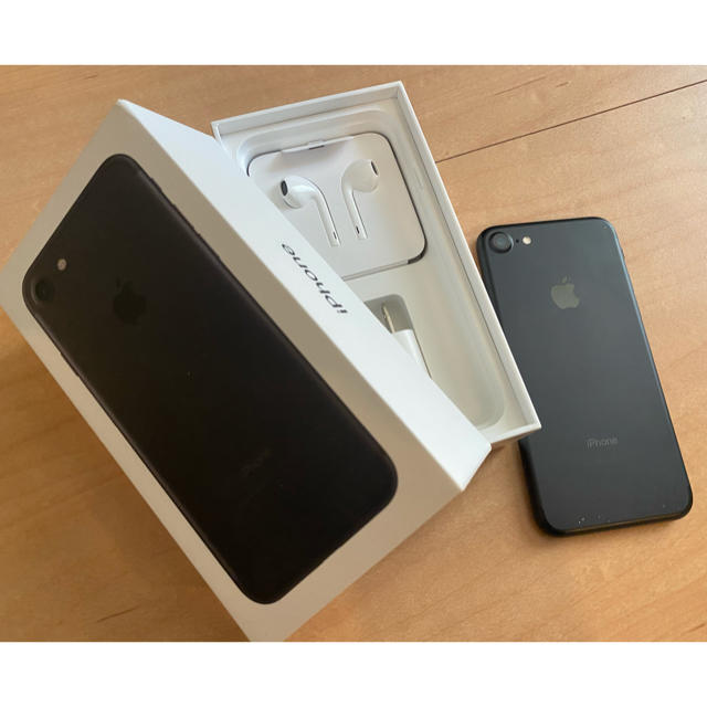 Apple iphone7 32GB ブラック　simフリー　箱　備品ありスマホ/家電/カメラ