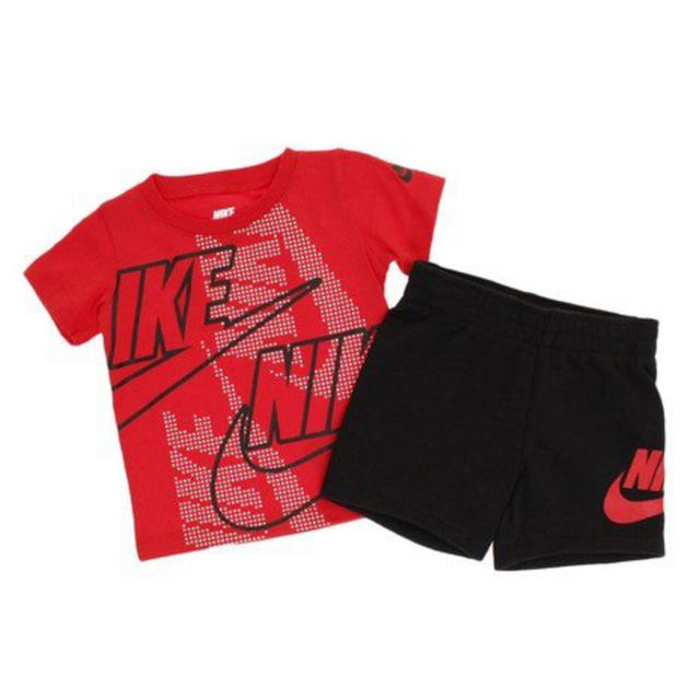 Nike 新品未使用 Nikeセットアップ90cm ナイキ半袖tシャツハーフパンツ赤黒の通販 By Lala S Shop ナイキならラクマ Nike 新品未使用 Nikeセットアップ90cm ナイキ半袖tシャツハーフパンツ赤黒の通販 By Lala S Shop ナイキならラクマ