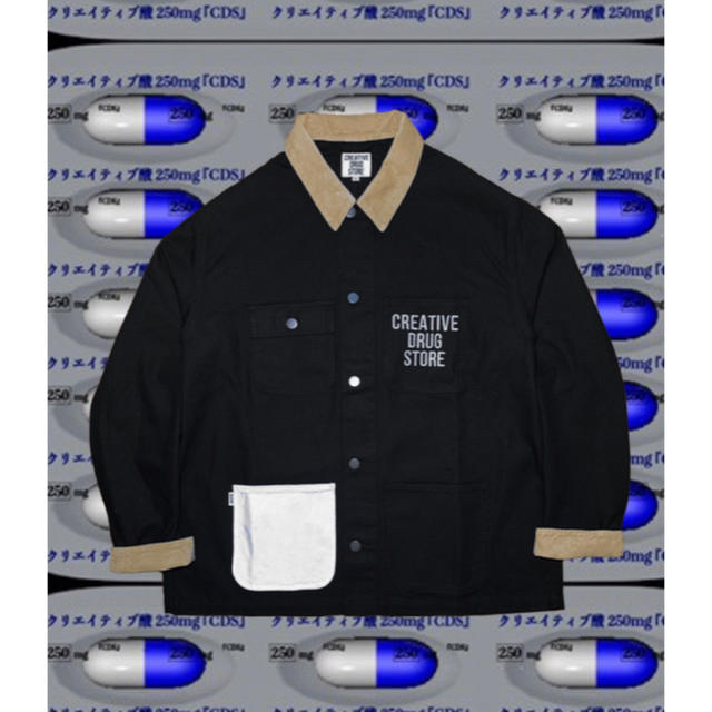 Supreme(シュプリーム)の再値下げ・即発送可！Creative Drug Store カバーオール　M メンズのジャケット/アウター(カバーオール)の商品写真