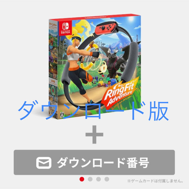 Nintendo Switch リングフィットアドベンチャー　ダウンロード版