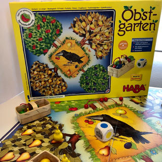 ハーバー(HABA)のボードゲーム　果樹園ゲーム　Obstgarten (知育玩具)