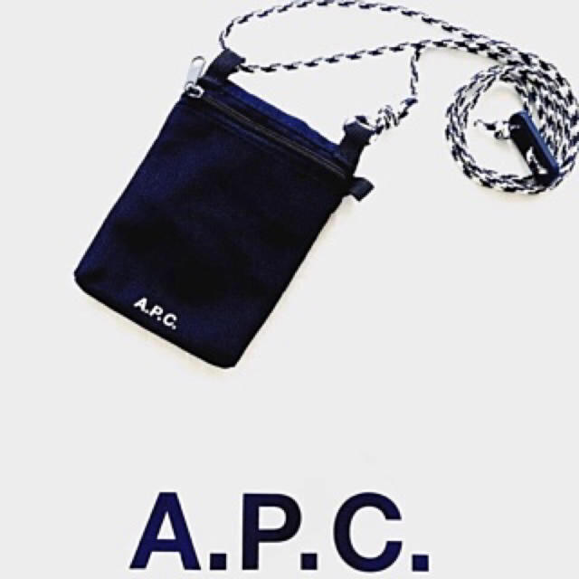 A.P.C(アーペーセー)のA.P.C.   ネックウォレット メンズのファッション小物(コインケース/小銭入れ)の商品写真