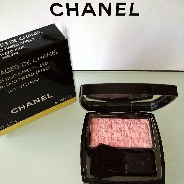 【新品未使用】CHANEL　レ ティサージュ 10 ツイードピンク